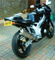Gary Jakeman's FZR400RSP, update photo