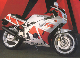 FZR400 1WG (1986) line art