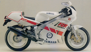 FZR400RSP EXUP 2TK (1987) line art