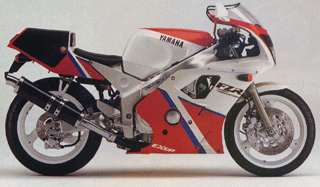 FZR400RRSP EXUP 3TJ2 (1990) line art