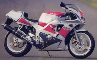 FZR400RRSP EXUP 3TJ6 (1992) line art