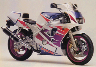 FZR400RRSP EXUP 3TJ7 (1994) line art