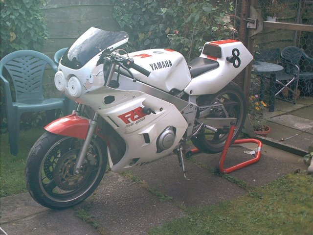 The FZR400 in its entirety