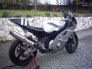 Neil Smith's 2TK race bike